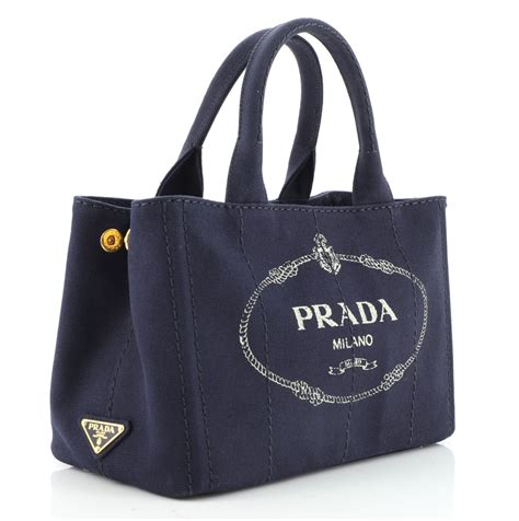 prada canapa convertible tote canvas|prada nylon shopper tote.